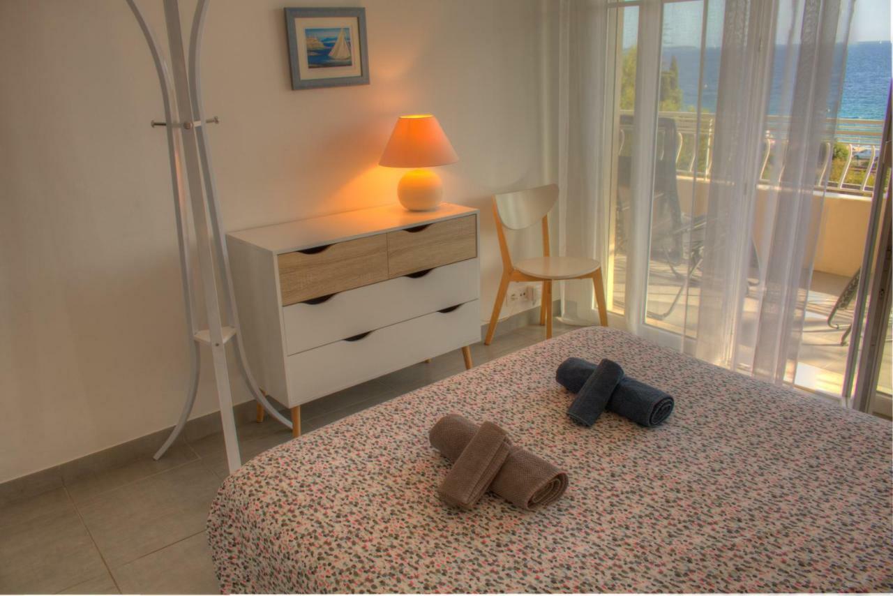 Beau 2 pièces 3 étoiles Vue Mer Garage Privé 150m plages wifi Cannes Esterno foto